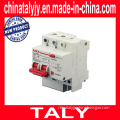 Tlyb1le-63 2p Residual Current Circiut Breaker Dz47le RCBO 30mA with Overload Protection